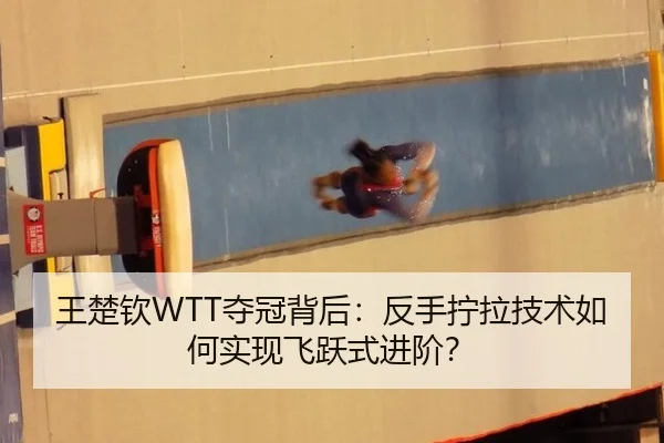 王楚钦WTT夺冠背后：反手拧拉技术如何实现飞跃式进阶？